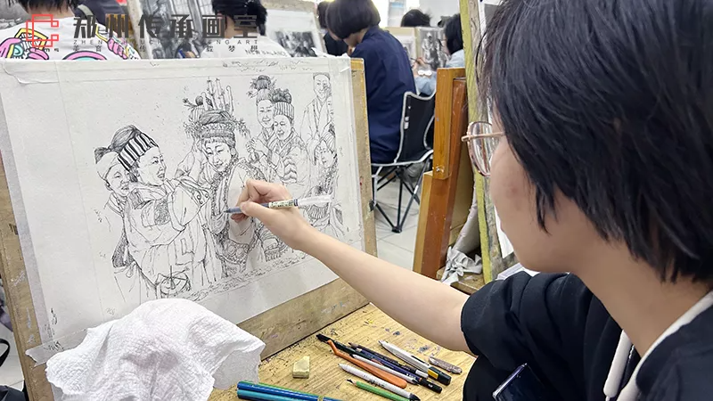 执笔画卿颜|岁月不负母亲,为爱留住时光