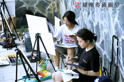 传承美术学子圆满完成写生实践，满载而归 ！！
